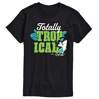 Disney's Mickey Mouse Men's Totally Tropical Graphic Tee