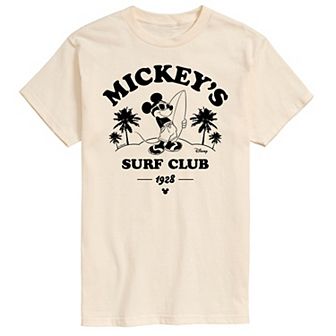 Disney's Mickey Mouse Men's Surf Club Graphic Tee