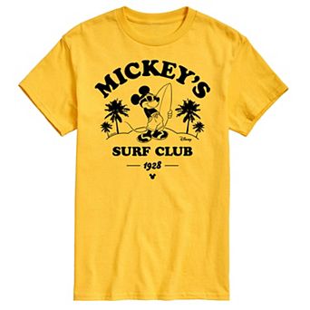 Disney's Mickey Mouse Men's Surf Club Graphic Tee