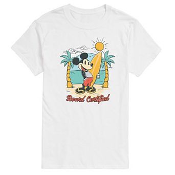 Disney's Mickey Mouse Men's Board Certified Graphic Tee