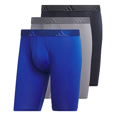 Men's adidas 3-pack Microfiber Long Boxer Briefs