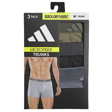 Men's adidas 3-pack Microfiber Trunks