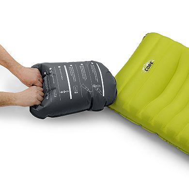 Core Inflatable Comfort Camp Pad