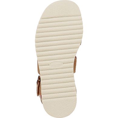 Dr. Scholl's Island Glow Kid Girls' Ankle Strap Faux Leather Sandals