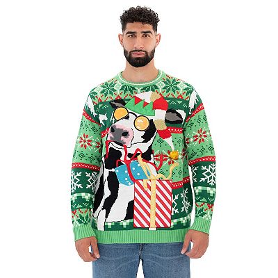 Cow ugly sweater hotsell