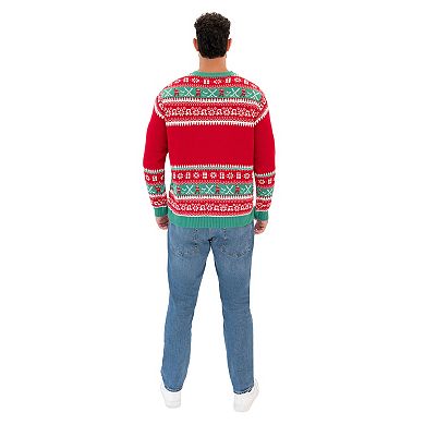 Big & Tall Celebrate Together™ Golfing Santa Ugly Christmas Sweater