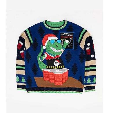 Big & Tall Celebrate Together™ Merry Rexmas Ugly Christmas Sweater