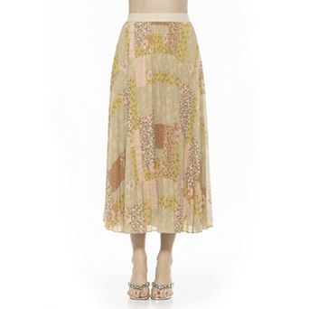 Women's ALEXIA ADMOR Kesia Pleated Midi Skirt