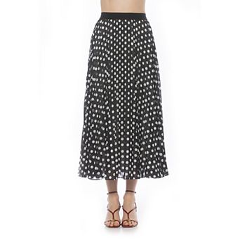 Women's ALEXIA ADMOR Kesia Pleated Midi Skirt