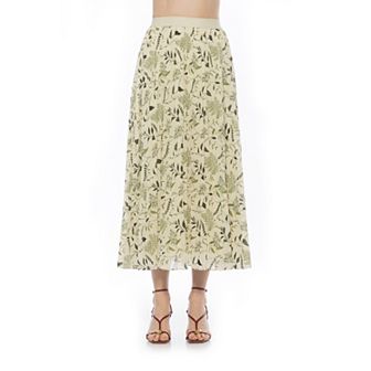 Women's ALEXIA ADMOR Kesia Pleated Midi Skirt