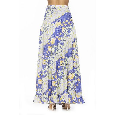 Women's ALEXIA ADMOR Halima Tiered Maxi Skirt