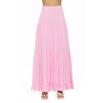 Women's ALEXIA ADMOR Halima Tiered Maxi Skirt