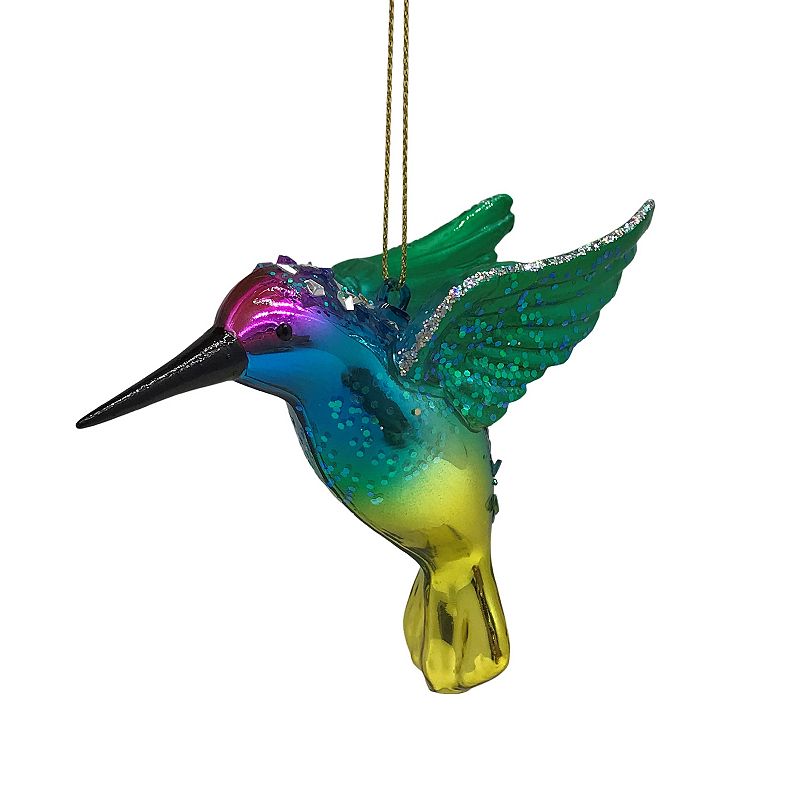 St. Nicholas Square® Glass Hummingbird Christmas Ornament