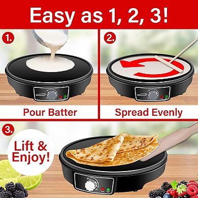 Brentwood TS-602BK Electric Griddle