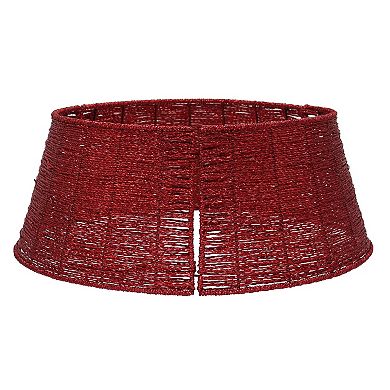 St. Nicholas Square® Woven Wicker Tree Collar