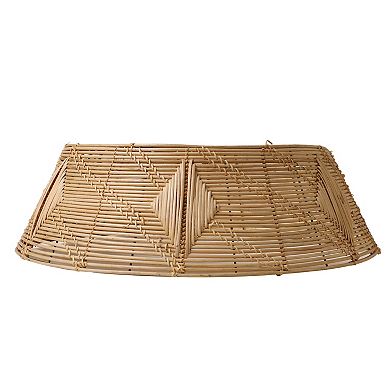 St. Nicholas Square® Rattan Woven Wicker Tree Collar