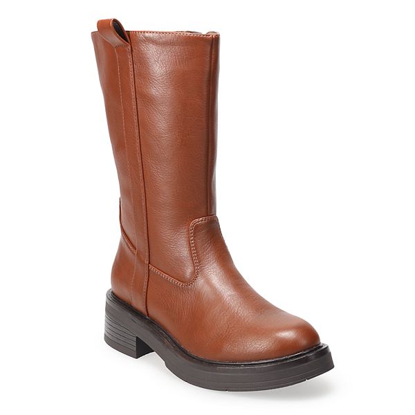 Sonoma Goods For Life® Updated Saxophone Women's Boots - Chestnut (5)