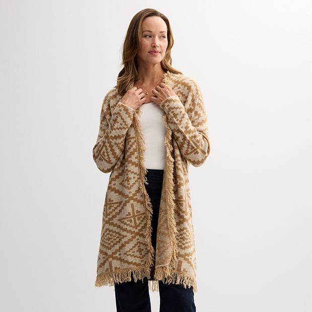 Women s Farmers Market Fringe Cardigan