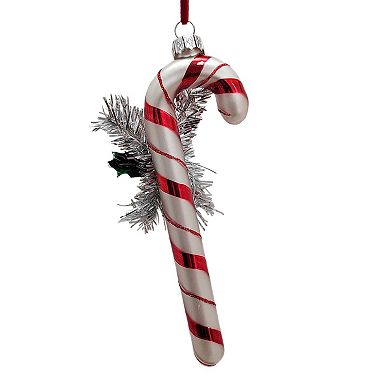 St. Nicholas Square® Glass Candy Cane Christmas Ornament
