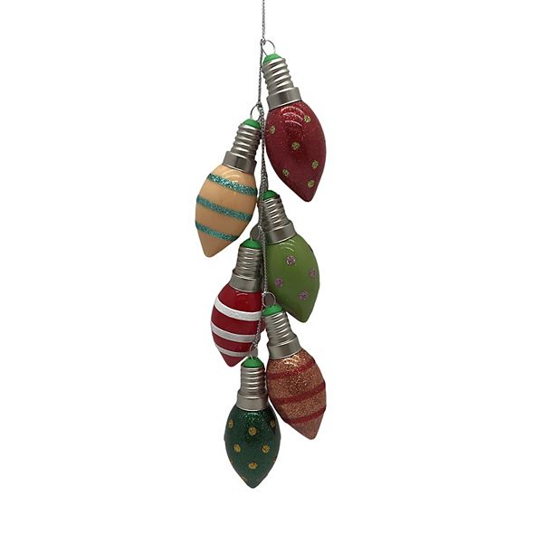 St. Nicholas Square® Festive Bulb Christmas Ornament - Multi