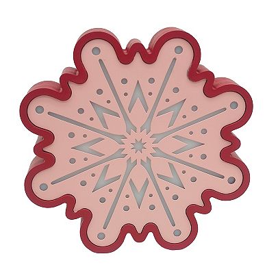 St. Nicholas Square LED Snowflake Table Decor