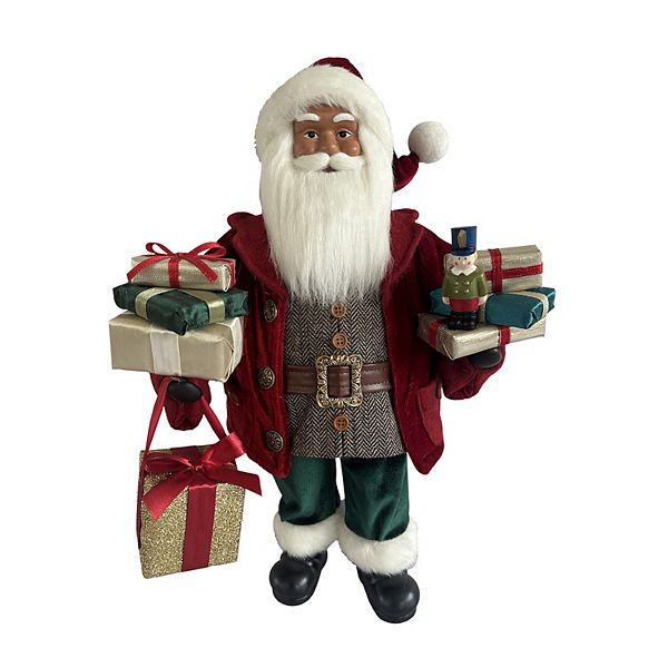 St. Nicholas Square® Santa Holding Gift Floor Decor - Medium