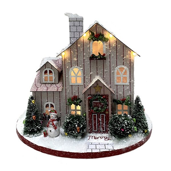 St. Nicholas Square® Sunshine Spirits LED Paper House Table Decor - Multi