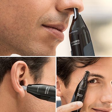 Philips Norelco Nose Trimmer 3000 for Nose, Ears, and Eyebrows