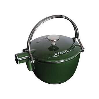 Staub Cast Iron 1-qt Round Tea Kettle