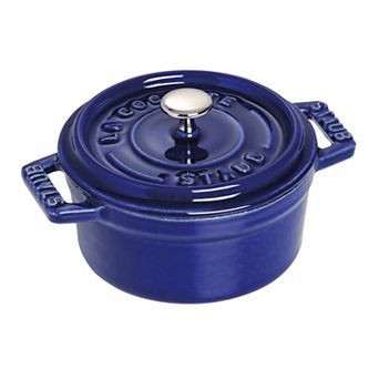 Staub Cast Iron 0.25-qt Mini Round Cocotte