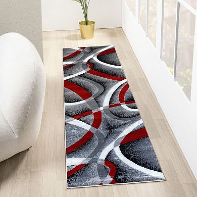 Luxe Weavers Modern Abstract Geometric Area Rug