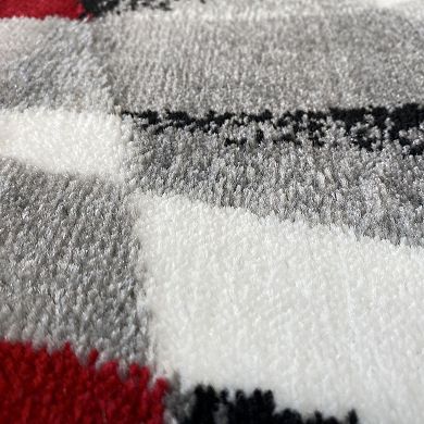 Luxe Weavers Modern Abstract Geometric Area Rug