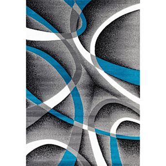 Luxe Weavers Modern Abstract Geometric Area Rug