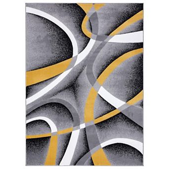 Luxe Weavers Modern Abstract Geometric Area Rug