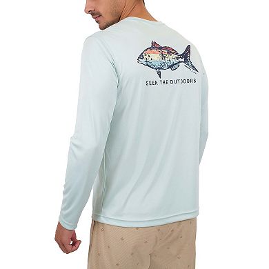 Men's Mountain and Isles Sun Protection Graphic Tee