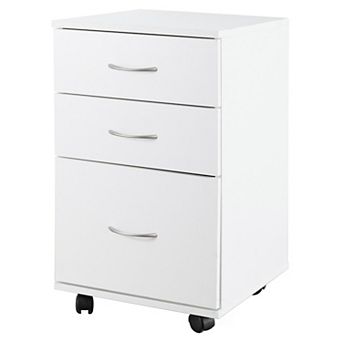 Office File Cabinet 3 Drawer Chest With Rolling Casters