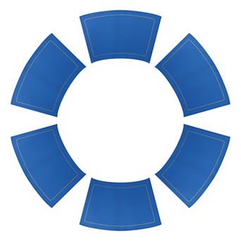 Set Of 6 Faux Leather Table Mats Durable Placemats For Home Dining Table