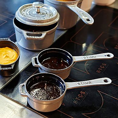 Staub Cast Iron 0.25-qt Mini Saucepan
