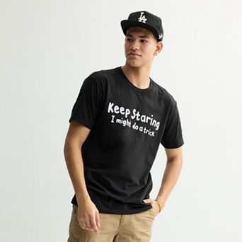 Men's Keep Staring Graphic Tee