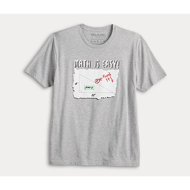 Men's Math is Easy Graphic Tee