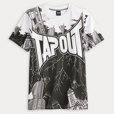 Men's Tapout Retro Cityscape Graphic Tee