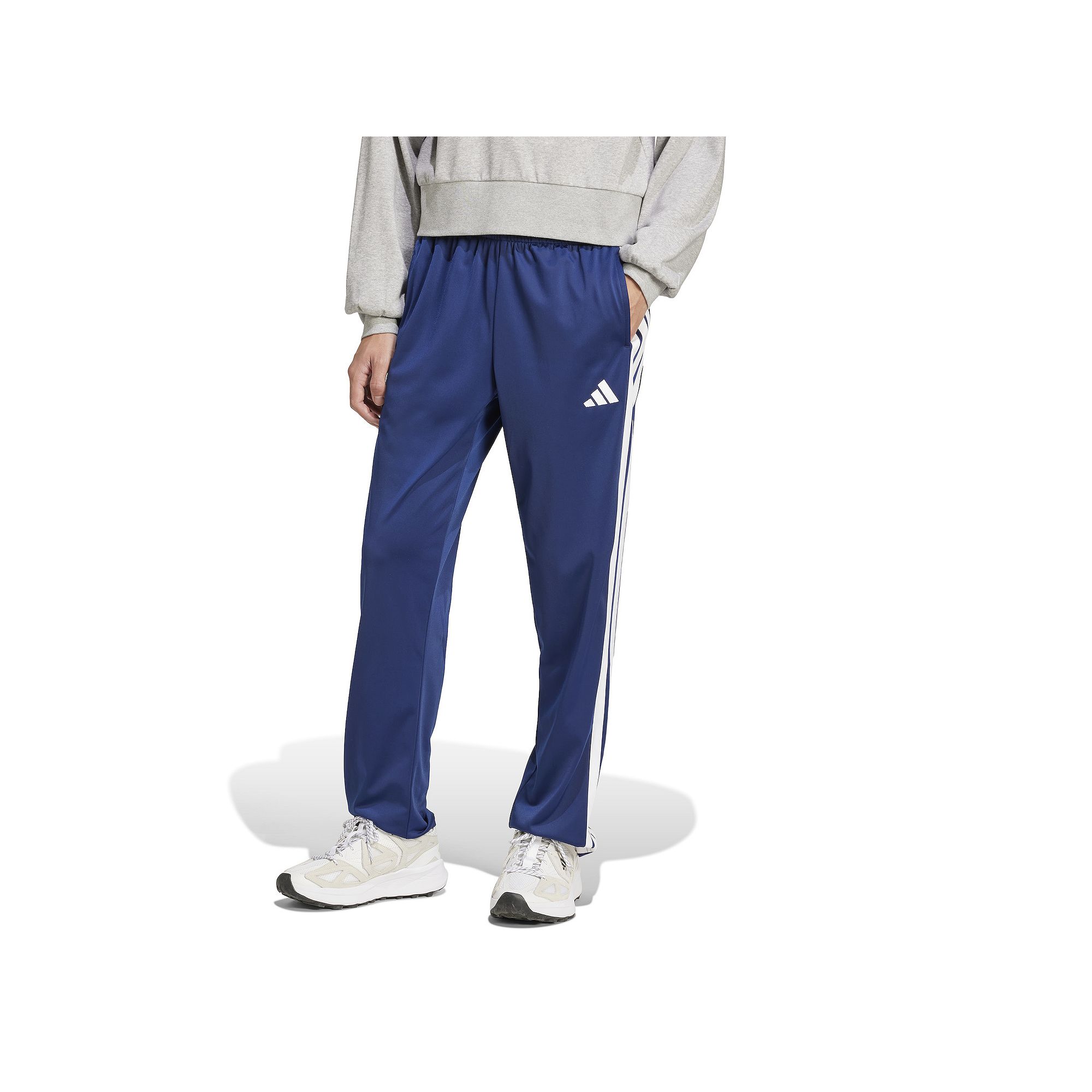 Mens adidas 3-Stripe Tricot Sportswear Track Pants, Size: XXL, Dark Blue