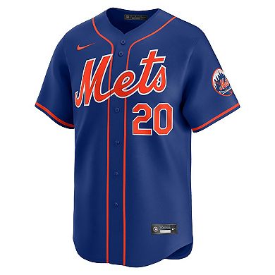 Men's Nike Pete Alonso Royal New York Mets Alternate Limited Player Jersey