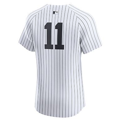 Men's Nike Anthony Volpe White New York Yankees Home Elite Jersey