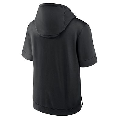 Men's Nike Black Baltimore Orioles Tri Code Lockup Short Sleeve Pullover Hoodie