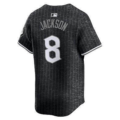 Men's Nike Bo Jackson Black Chicago White Sox City Connect Retired Player Jersey