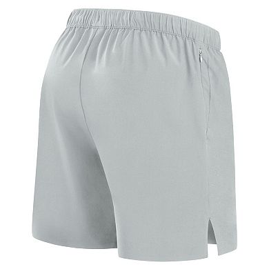 Men's Fanatics Signature Gray New York Giants Front Office Woven Shorts