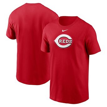 Men's Nike Red Cincinnati Reds Fuse Logo T-Shirt