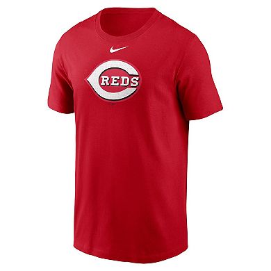 Men's Nike Red Cincinnati Reds Fuse Logo T-Shirt
