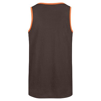 Men's '47 Brown Cleveland Browns Upload Franklin Tank Top